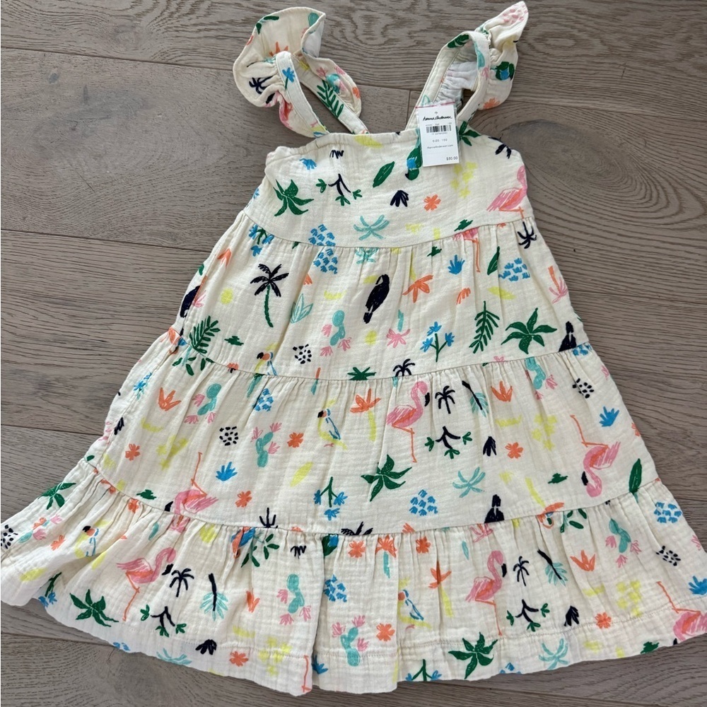 NWT Hanna Anderrson girls maxi dress size 4